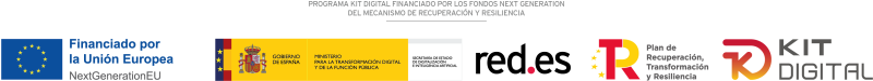 CONBANDERA_KITDIGITAL Logos Kit Digital subvención NextGeneration EU